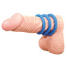 You2Toys Lot de 3 cockrings Lust Bleus